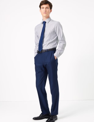 Chemise ajust&eacute;e 100&nbsp;% coton &agrave; imprim&eacute; cordelette