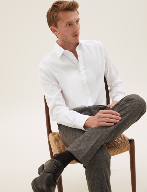 Regular Fit Easy to Iron Shirt