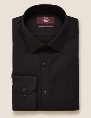 marks and spencer mens white dress shirts