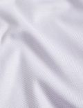 標準剪裁容易熨燙奢華棉質鋸齒形圖案襯衫