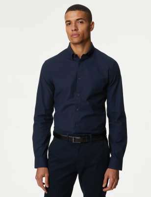 Slim Fit Cotton Stretch 360 Flex™ Shirt