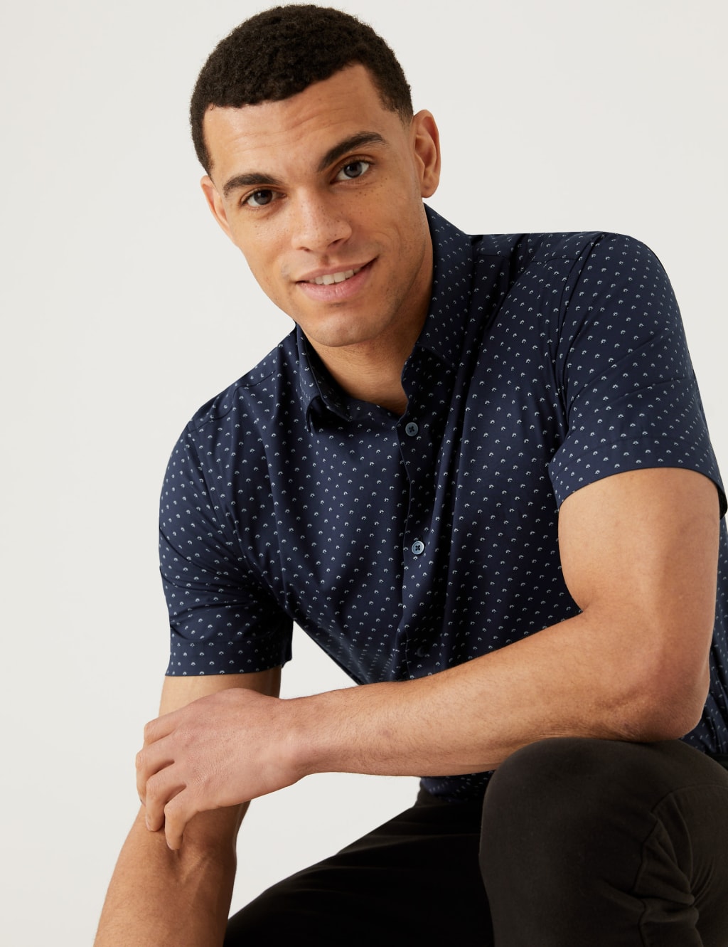 Regular Fit Easy Iron Cotton Rich Shirt image 2