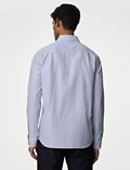 Károvaná košile normálního střihu z&nbsp;čisté bavlny s&nbsp;nežehlivou úpravou