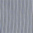 Tailored Fit Pure Cotton Striped Shirt - navymix