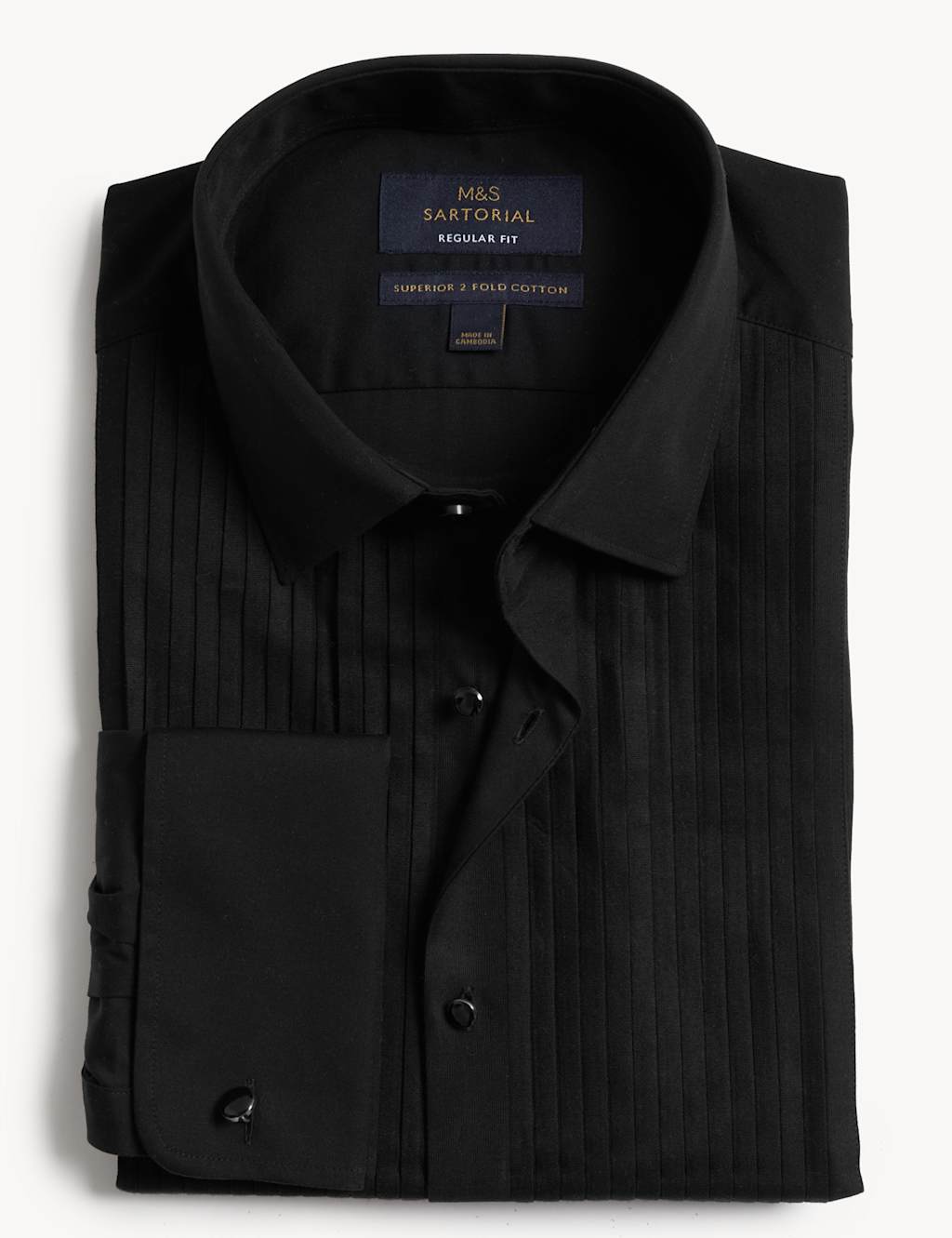 Regular Fit Pure Cotton Dress Shirt image 2