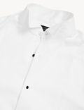Tailored Fit Pure Cotton Dinner Shirt