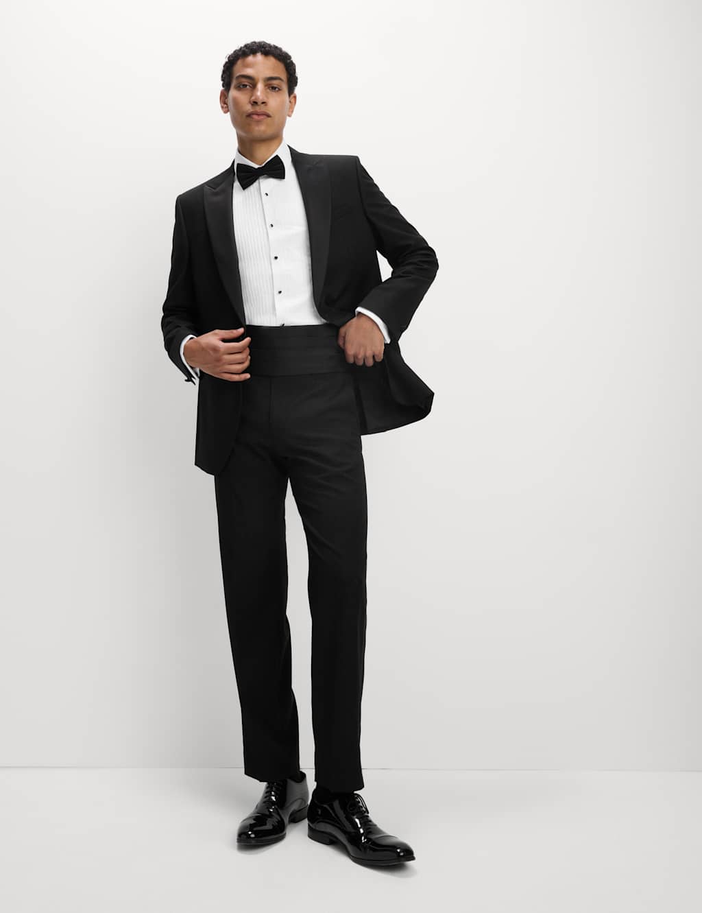 Slim Fit Easy Iron Pure Cotton Dinner Shirt image 3