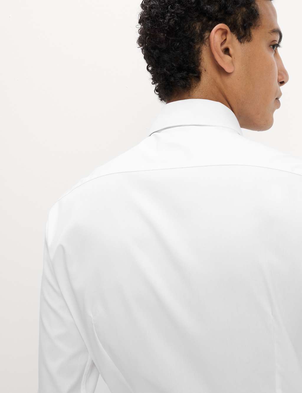 Slim Fit Easy Iron Pure Cotton Dress Shirt image 5