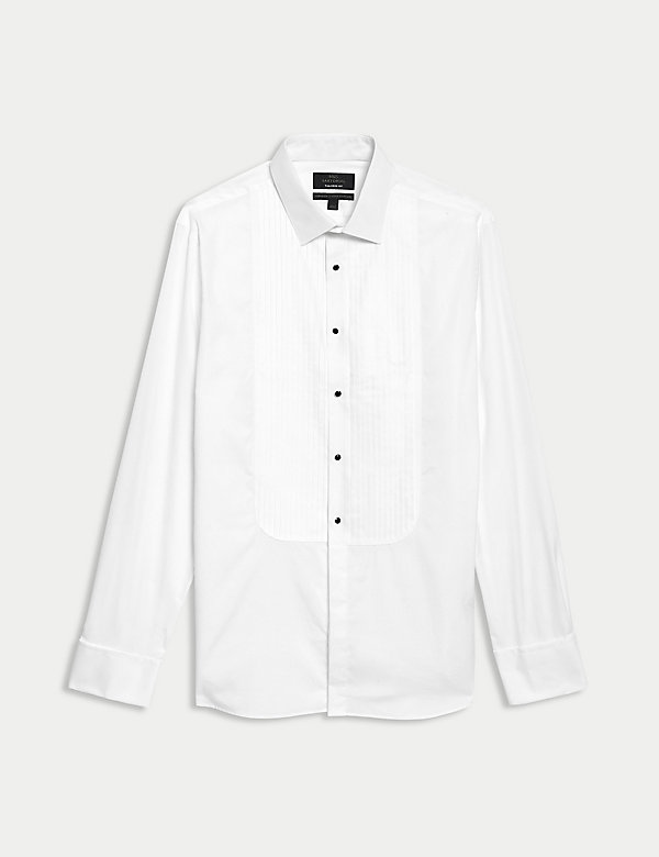 Tailored Fit Easy Iron Pure Cotton Shirt - SE