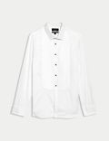 Tailored Fit Easy Iron Pure Cotton Dress Shirt