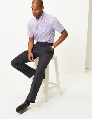 Chemise Oxford ajust&eacute;e 100&nbsp;% coton