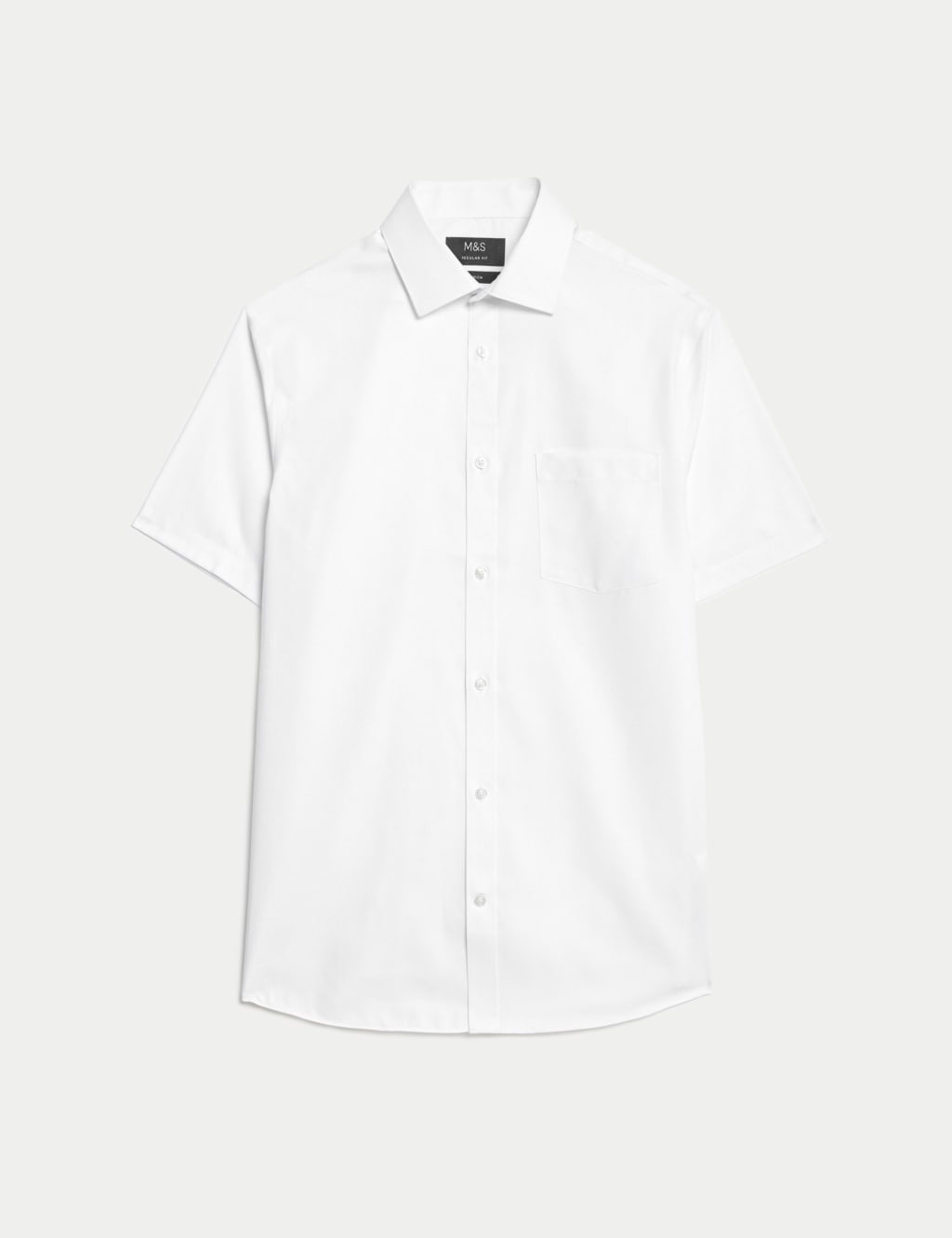 Men's White Formal Shirts M&S