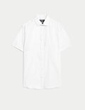 Regular Fit Non Iron Pure Cotton Print Shirt