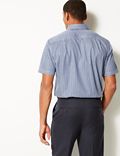 Regular Fit Short Sleeve Non-Iron Shirt