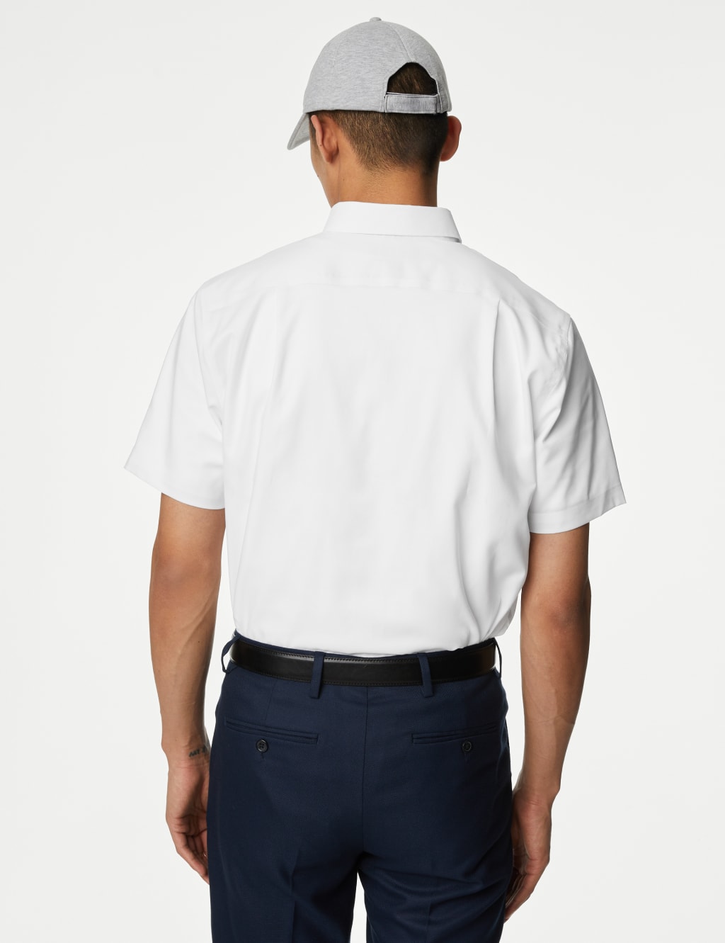Regular Fit Non Iron Pure Cotton Oxford Shirt image 5