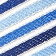 Striped Woven Slim Tie - bluemix