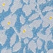 Floral Woven Skinny Tie - bluemix