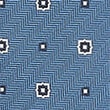 Geometric Slim Tie - lightbluemix