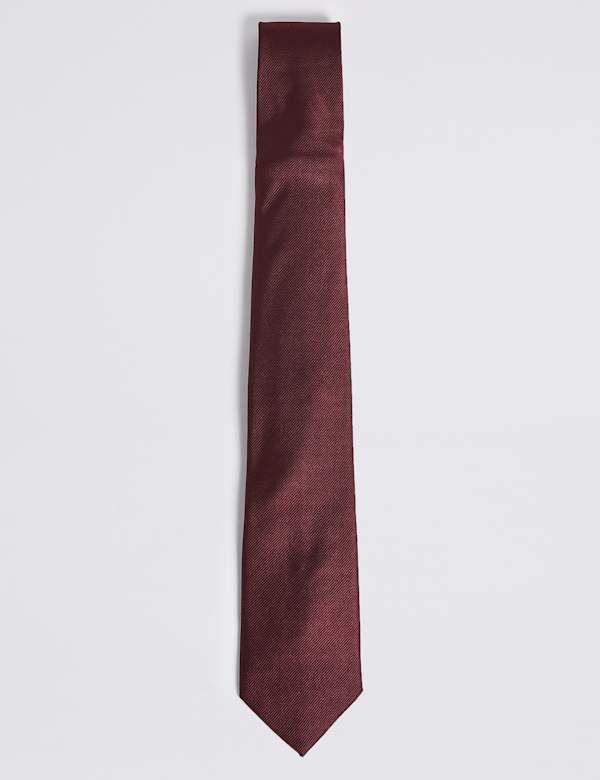 Pure Silk Satin Twill Tie