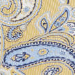 Pure Silk Paisley Woven Tie - yellowmix