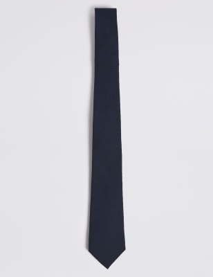 Cravate en laine textur&eacute;e