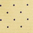 Pure Silk Slim Spot Tie - yellow