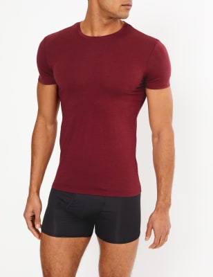 D&eacute;bardeur en coton m&eacute;lang&eacute; Supima&reg; ultra-doux