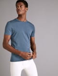 Supima® Cotton Blend T-Shirt Vest