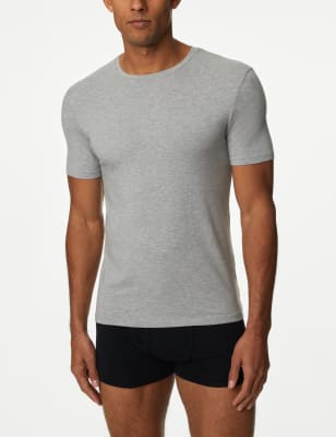  Débardeur en coton de première qualité - Grey Marl