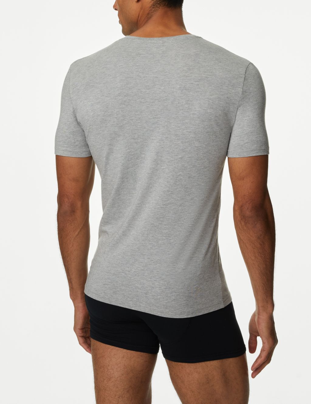 Supima® Cotton Blend T-Shirt Vest image 3