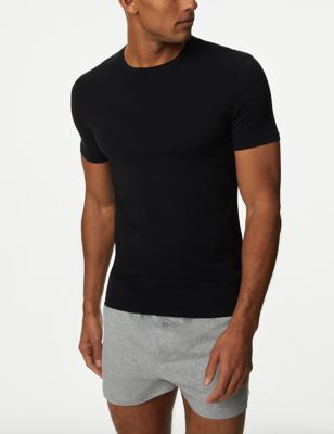Supima® Cotton Blend T-Shirt Vest | M&S US