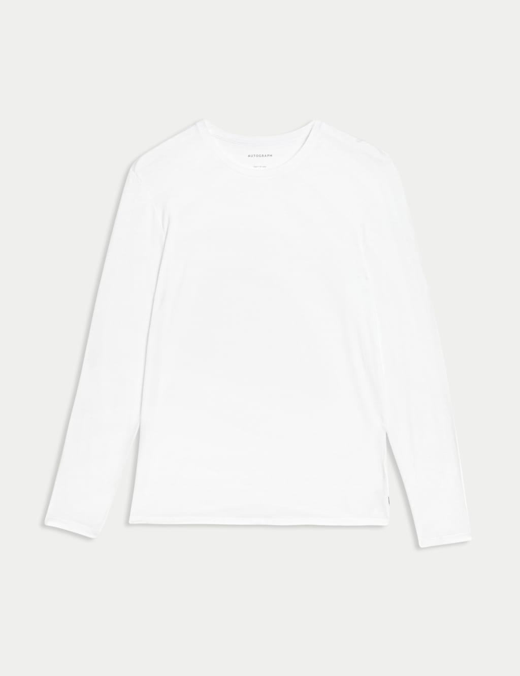 Supima® Cotton Blend Long Sleeve Vest image 2