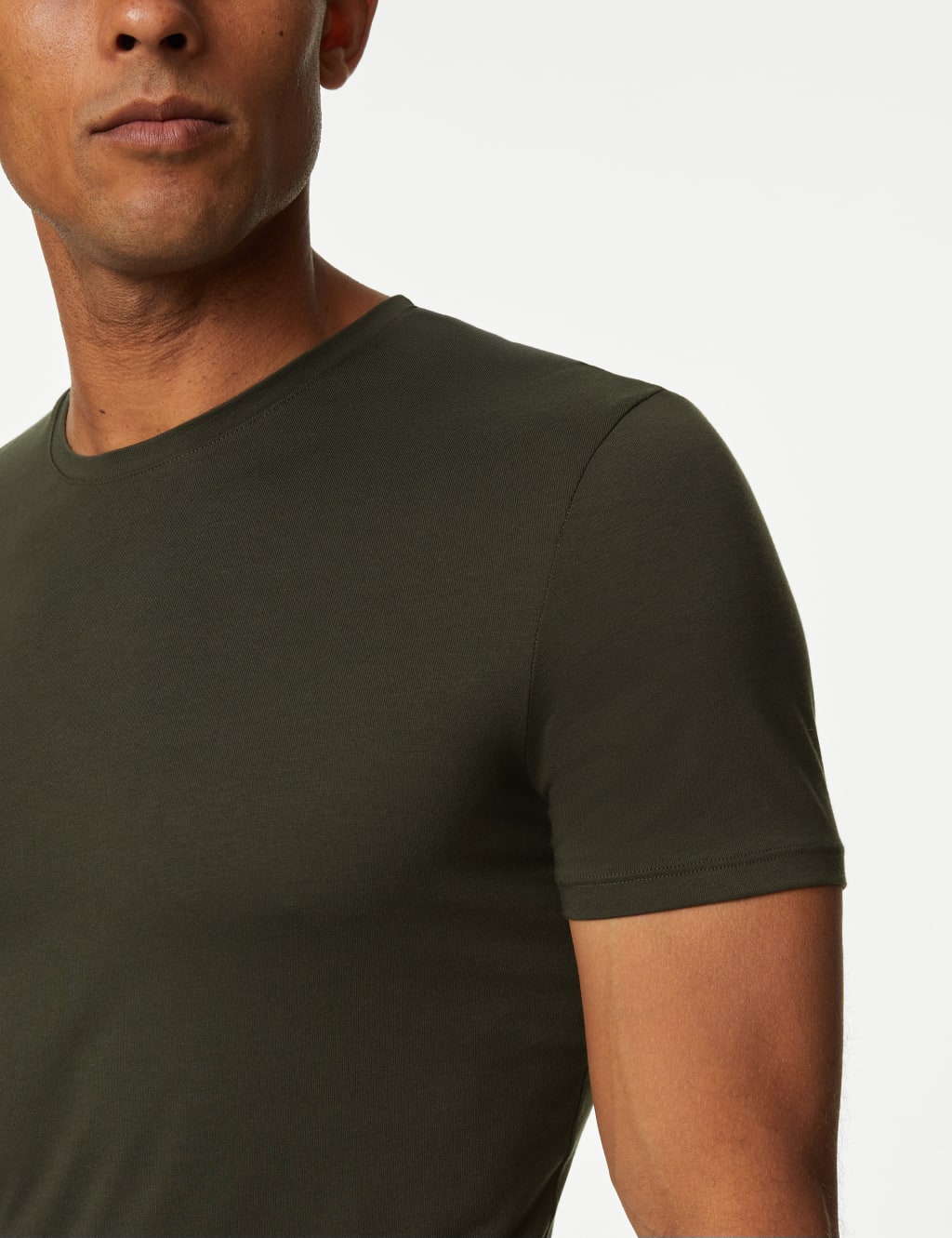 Supima® Cotton BlendT-Shirt Vest image 3
