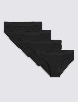  Lot de 4 slips - Black