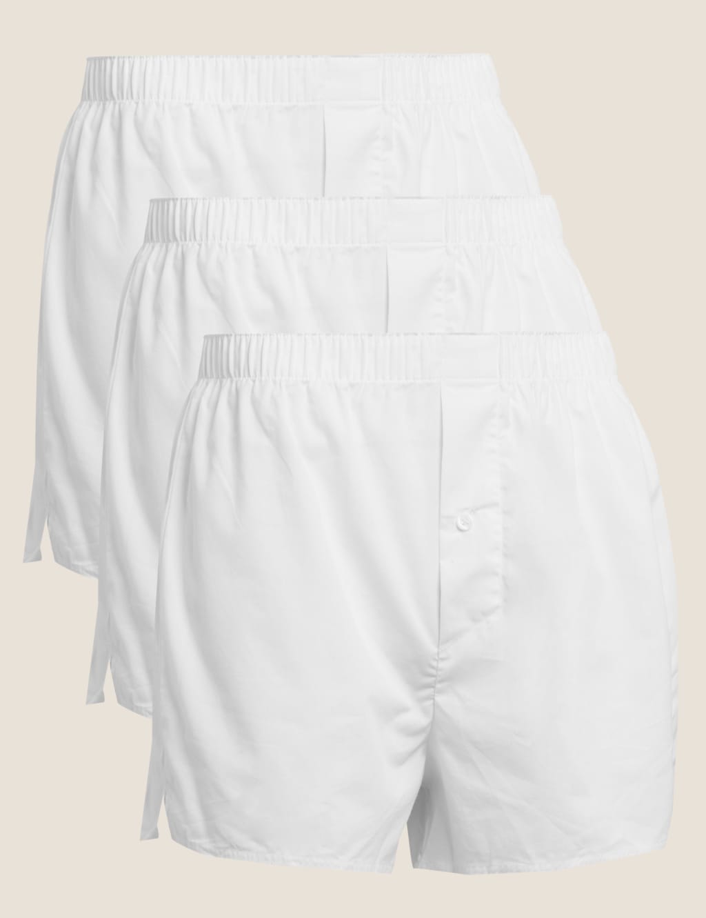3pk Pure  Cotton Woven Boxers image 1