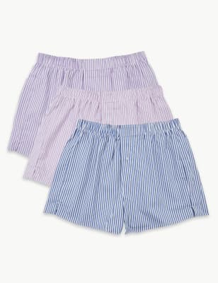 3 Pack Pure Cotton Boxers | M&S Collection | M&S