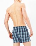 3 Pack Pure Cotton StayNew™ Woven Boxers