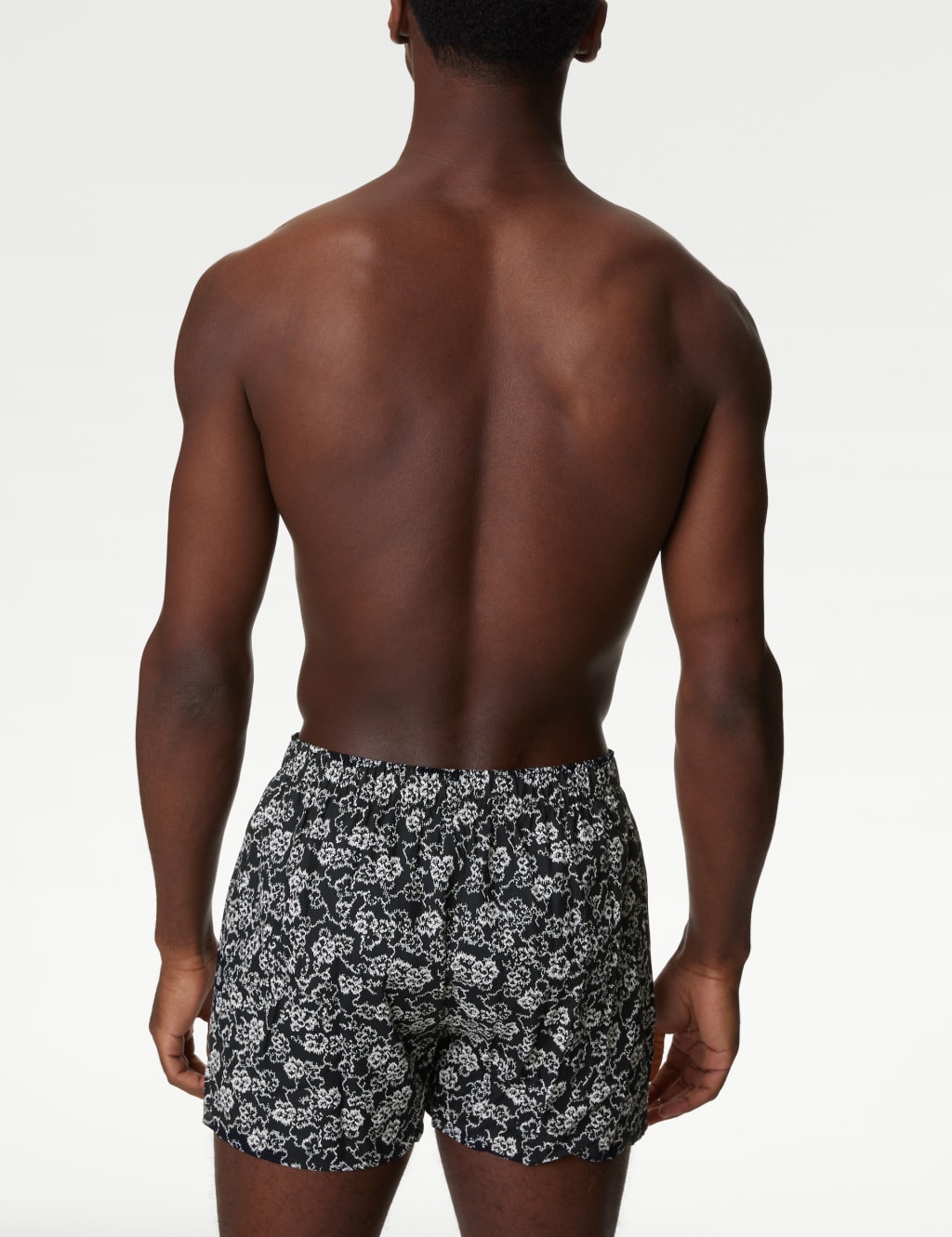 3pk Pure Cotton Ikat Woven Boxers image 3