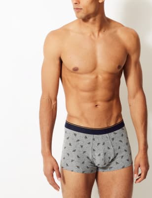 Cool & Fresh&trade; &ndash; Lot de 3&nbsp;boxers taille basse &agrave; imprim&eacute; abeille