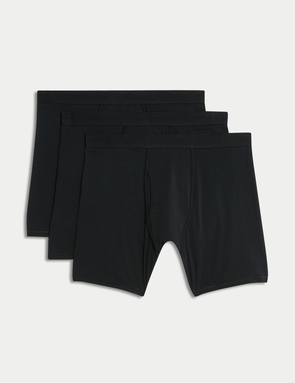 3pk Cotton Rich Cool & Fresh™ Trunks image 1