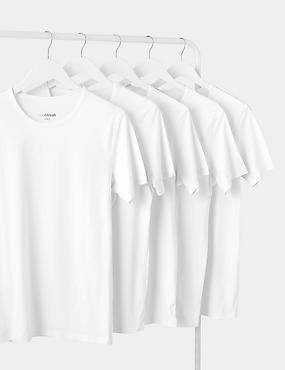 5er-Pack T-Shirt-Unterhemden mit Cool & Fresh™