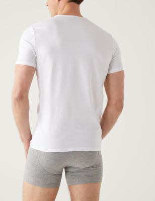 5pk Cool & Fresh™ T-Shirt Vests - SA
