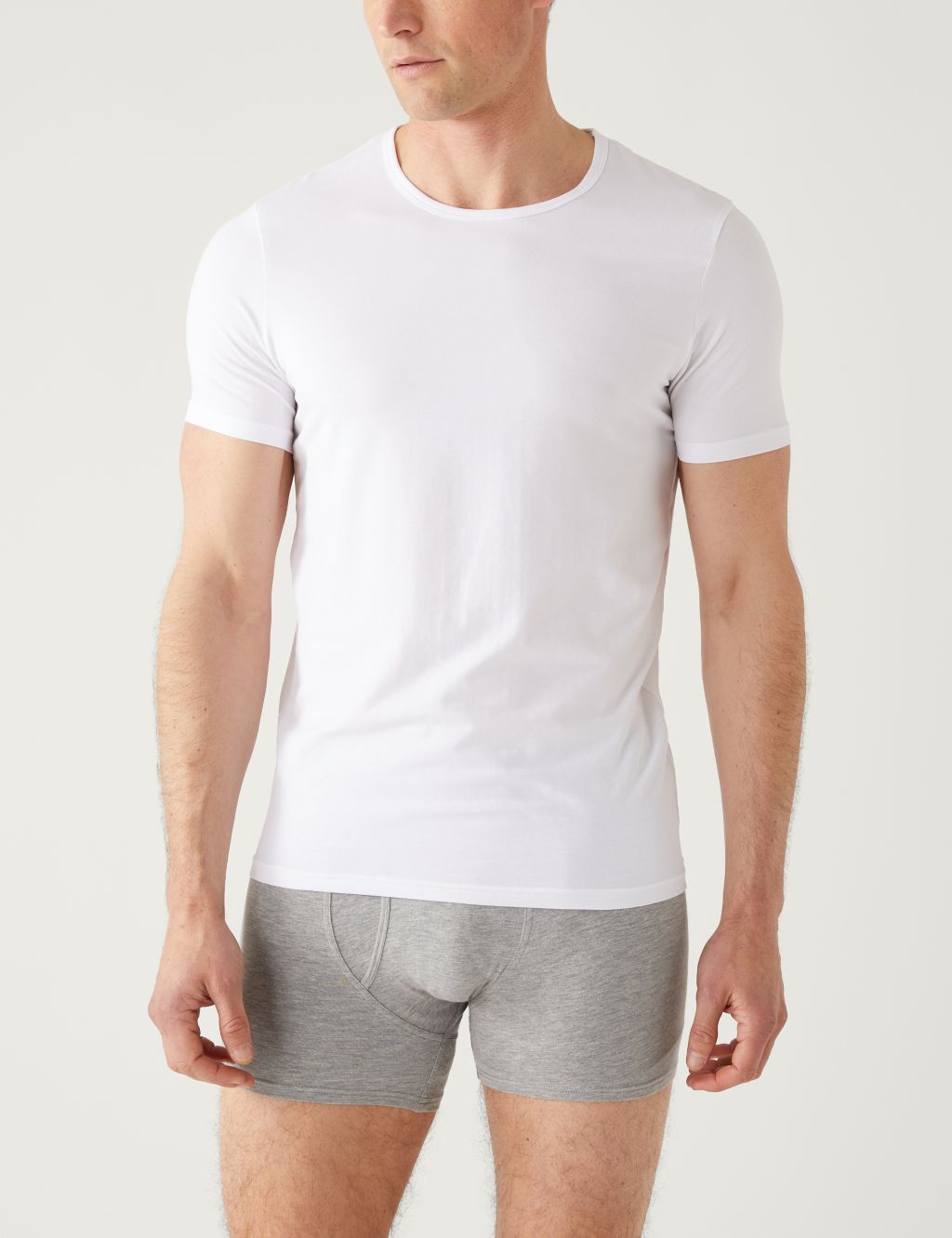5pk Cool & Fresh™ T-Shirt Vests image 2