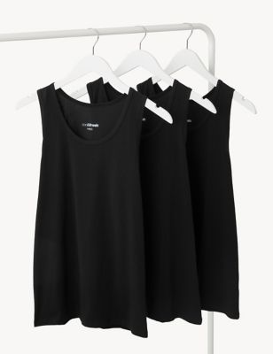 3pk Cool & Fresh™ Sleeveless Vests - US