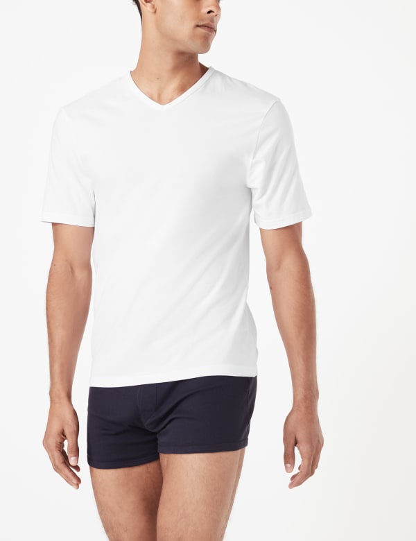 3 Pack Cool & Fresh™ Short Sleeve Vests