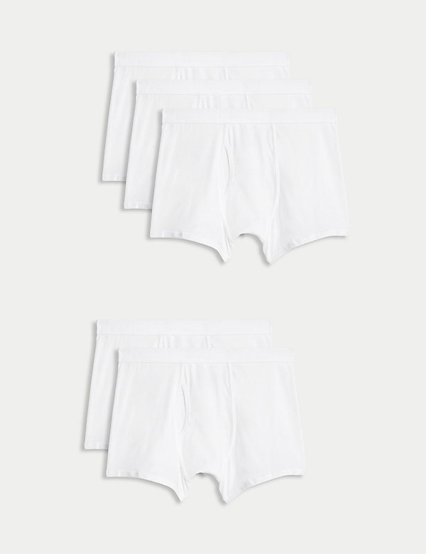 5er-Pack Baumwoll-Shorts mit Stretchanteil und Cool & Fresh™ - DE