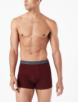 Cool & Fresh&trade; &ndash; Lot de 3&nbsp;boxers &agrave; motif g&eacute;om&eacute;trique