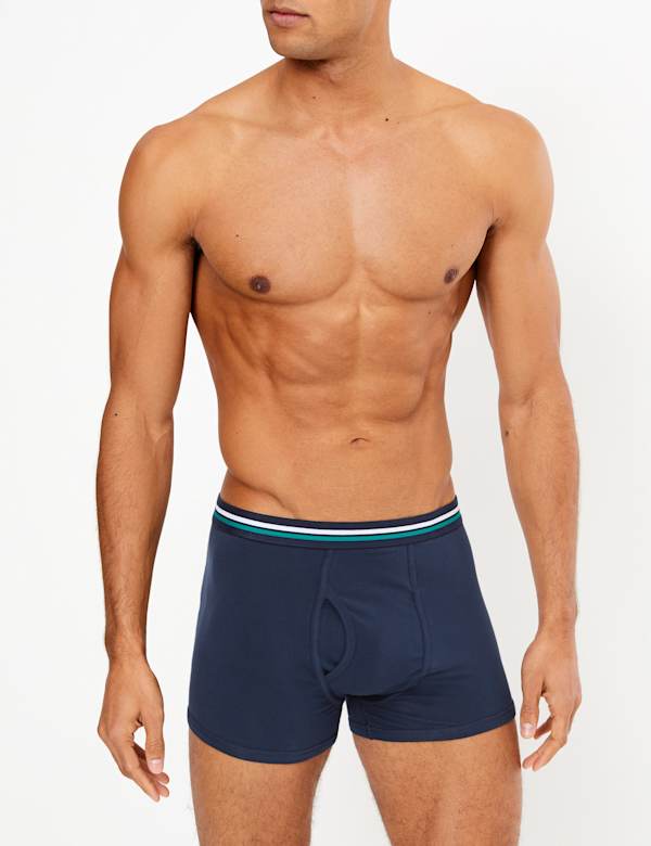 3 Pack Cotton Rich Cool & Fresh™ Trunks