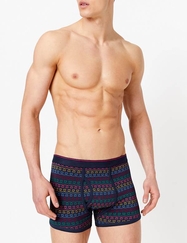 3 Pack Cotton Cool & Fresh™ Trunks