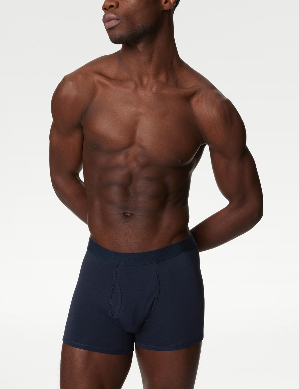 5pk Cotton Stretch Cool & Fresh™ Trunks image 2